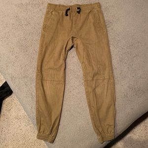 Brooklyn cloth boys khaki joggers
